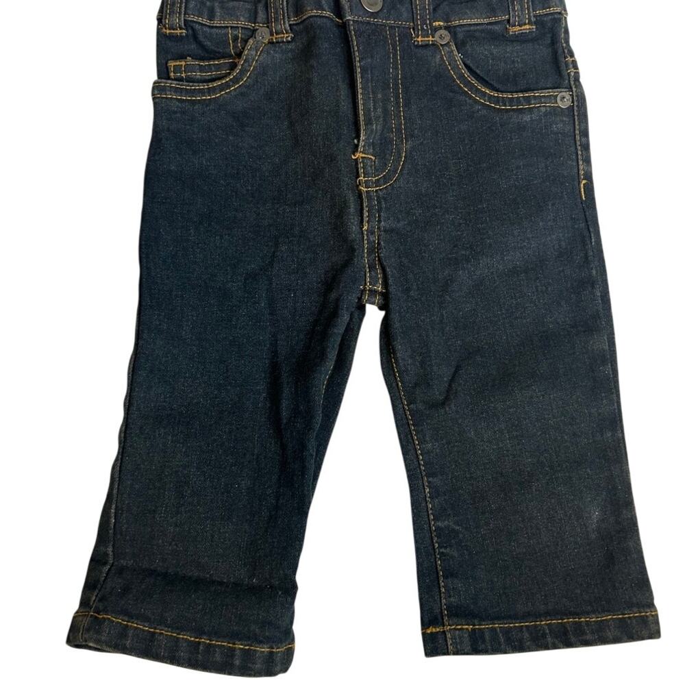 Hurley 84 slim fit dark washed baby denim jeans sz 6 Months